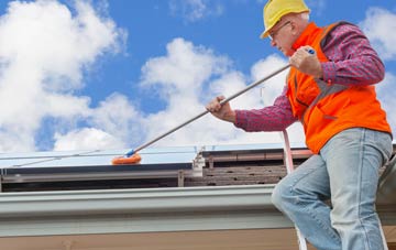 Fleet soft wash roof cleaning